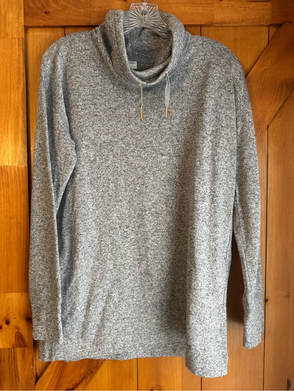 Old Navy Heather Gray Turtleneck Sweater
